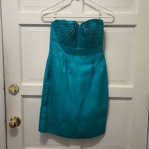 Teal Phoebe Couture Cocktail Dress Size 4